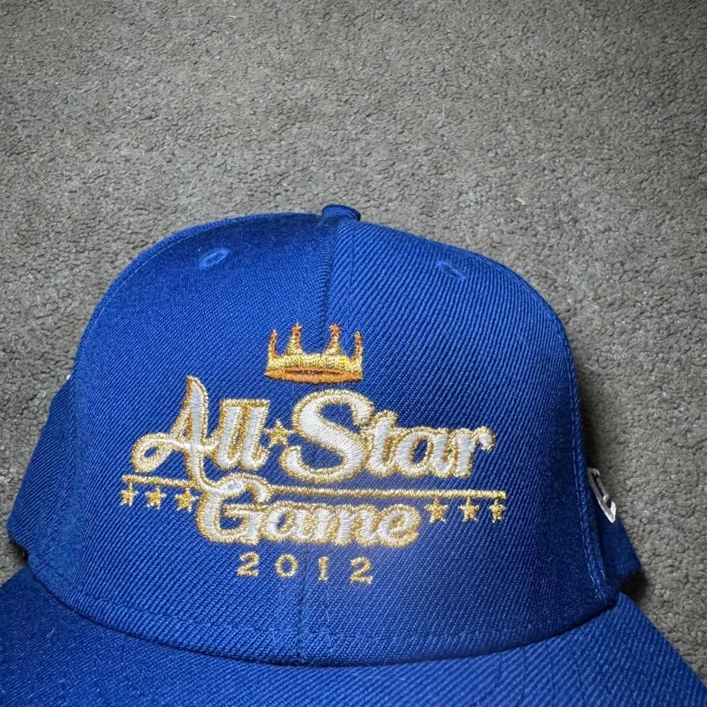 New Era 59FIFTY 2012 MLB All Star Game Fitted Hat Royal Blue Size 7 3/8